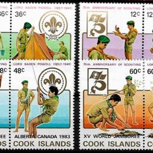 Sello Boy Scout Cook 702/09 (**) 1983
