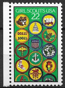 Sello Boy Scout Estados Unidos 01702 (**) 1987