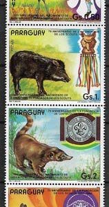 Sello Boy Scout Paraguay 1926/31 (**) 1982