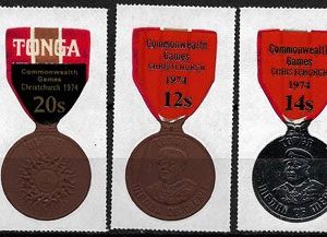 Sello Boy Scout Tonga 0327A/31 (**) 1974