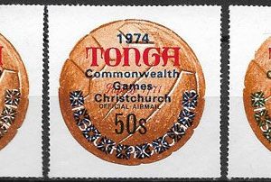 Sello Boy Scout Tonga S/N (**) Christchurch 1974