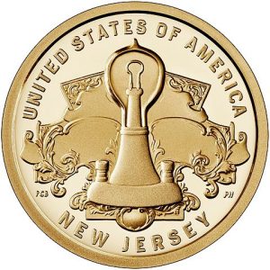 Moneda EE.UU. 1 dolar 2019 S/C. Innnovacion – Luz eléctrica (D)
