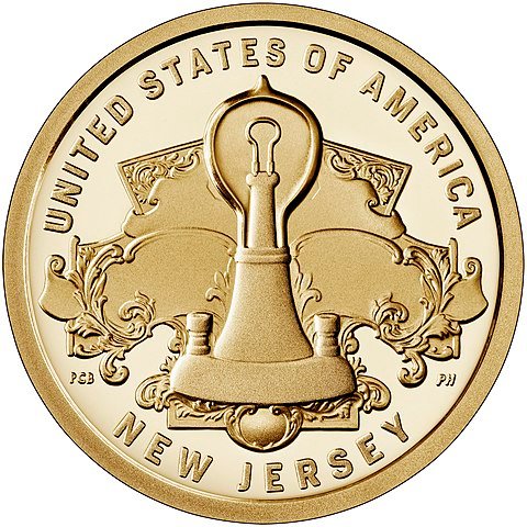Moneda EE.UU. 1 dolar 2019 S/C. Innnovacion - Luz eléctrica (D)