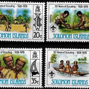 Sello Boy Scout Salomon 0359/62 (**) 1978