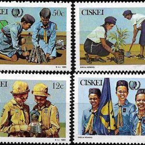Sello Boy Scout Ciskei 75/78 (**) 1985