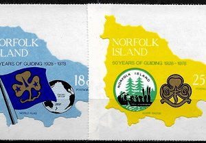 Sello Boy Scout Norfolk 204/07 (**) 1978