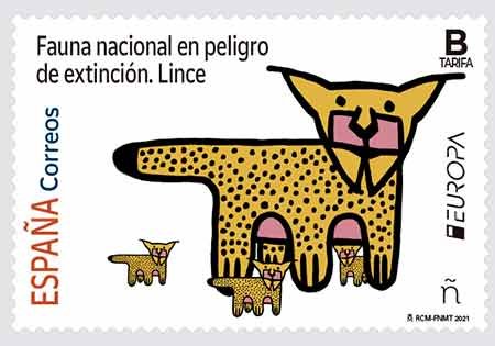 26. Sello Fauna en peligro de extinción 2021