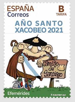 30. Sello Año Santo Xacobeo 2021