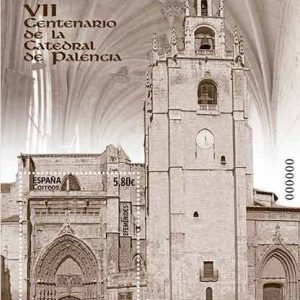 32. Sello HB 700 Aniversario Catedral de Palencia