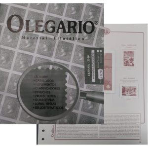 Suplemento Sellos Olegario España 2021 sin montar