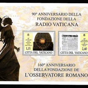 HB S/N 2021. 90 AniversarioRadio Vaticano
