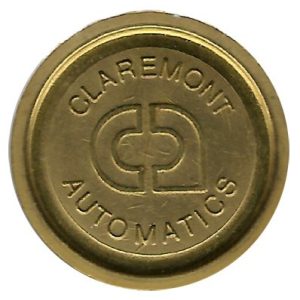 Jetón o Ficha Claremont Automatics – Reino Unido