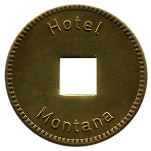 Jetón o Ficha Hotel Montana