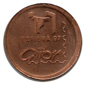 Medalla Exfilna 1997 Gijon