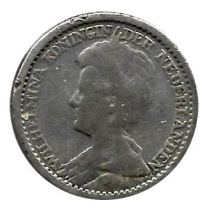 Moneda Holanda 0,25 Centimos 1912 MBC