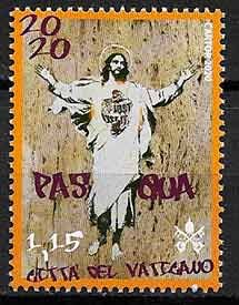 Serie sellos Vaticano 2020 s/n. Pascua