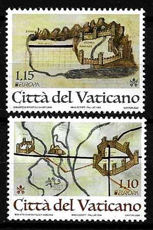 Serie sellos Vaticano 2020 s/n. Europa