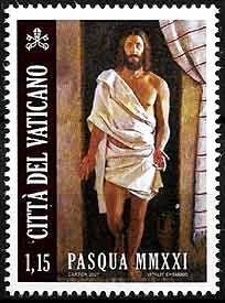 Serie sellos Vaticano 2021 s/n. Pascua