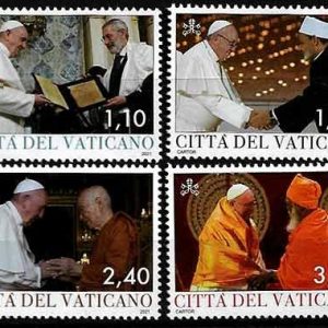 Serie sellos Vaticano 2021 s/n. Pontificado Francisco