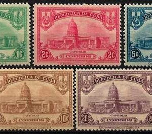 Serie sellos Cuba republica 0202-06 (*)