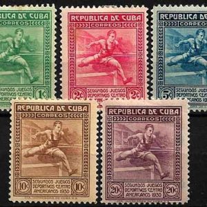 Serie sellos Cuba republica 0207-11 (*)