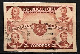 Serie sellos Cuba republica 0270 (o)