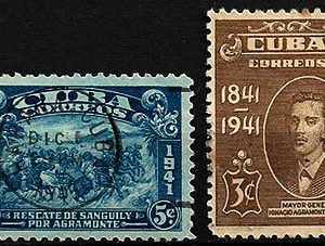 Serie sellos Cuba republica 0274-5 (o)