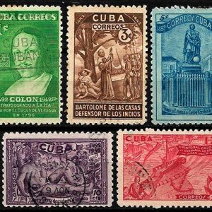 Serie sellos Cuba republica 0289-93 (o)