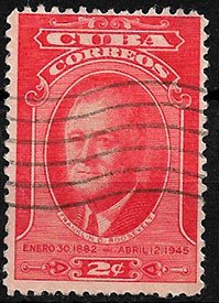 Serie sellos Cuba republica 0298 (o)