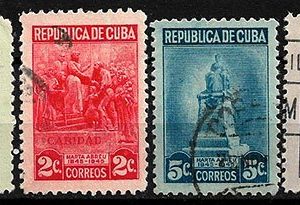 Serie sellos Cuba republica 0299-02 (o)