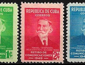 Serie sellos Cuba republica 0324-6 (*)