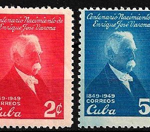 Serie sellos Cuba republica 0327-8 (*)