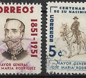 Serie sellos Cuba republica 0412-13 (o)