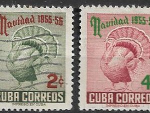 Serie sellos Cuba republica 0431-2 (o)