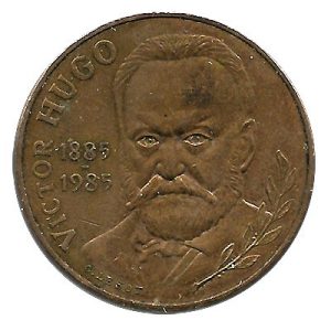 Moneda 010 Francos Francia 1985 EBC. Victor Hugo