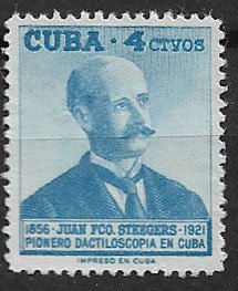 Serie sellos Cuba republica 0454 (o)