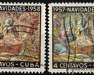 Serie sellos Cuba republica 0468-9 (o)