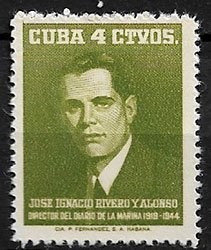 Serie sellos Cuba republica 0476 (*)