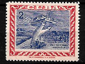 Serie sellos Cuba republica 0500 (*)