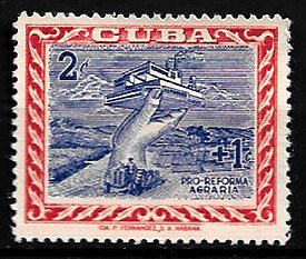 Serie sellos Cuba republica 0500 (**)