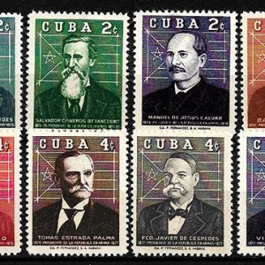 Serie sellos Cuba republica 0503-10 (*)