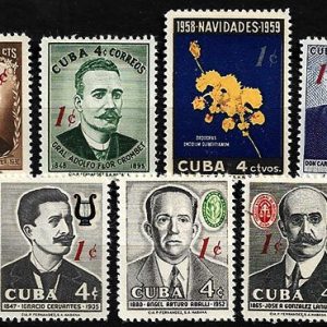 Serie sellos Cuba republica 0511-17 (*)