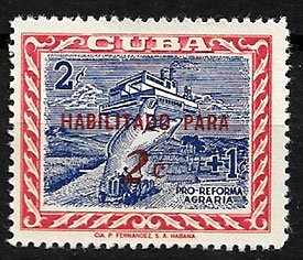 Serie sellos Cuba republica 0518 (*)