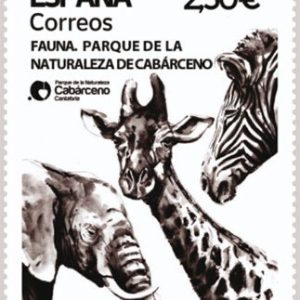 35. Sello Parque Naturaleza de Cabarceno