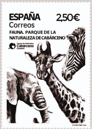 35. Sello Parque Naturaleza de Cabarceno