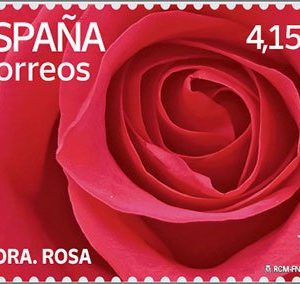 59. Sello Flora. Rosa