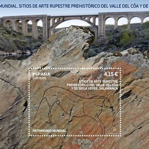 64. Sello HB Patrimonio Arte Rupestre