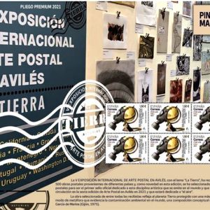 PLIEGO PREMIUM 104 Pintura Mail Art 2021