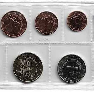 Serie monedas euro. Chipre 2014 SC