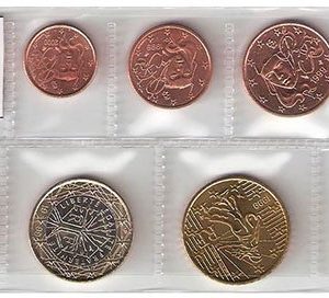 Serie monedas euro. Francia 2000 SC